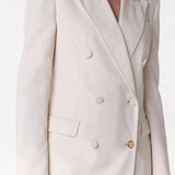 GABRIELA HEARST - Gavin Blazer in Ivory Sea Island Cotton Corduroy