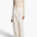 Khaite - Gari Pant in Chalk