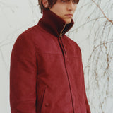 GABRIELA HEARST - Matthieu Jacket in Deep Bordeaux Suede