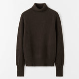 ALMADA LABEL - Gigi Turtleneck Sweater, chocolate