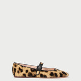 Roeffler Randall - Ginger Leopard Velvet Mary Jane