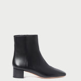 Roeffler Randall - Ginny Black Leather Ankle Boot