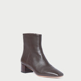 Roeffler Randall - Ginny Dark Brown Leather Ankle Boot