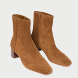 Roeffler Randall - Ginny Cacao Suede Ankle Boot