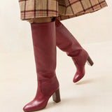 Roeffler Randall - Goldy Wine Tall Boot