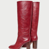 Roeffler Randall - Goldy Wine Tall Boot