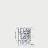 Roeffler Randall - Grace Silver Mini Woven Crossbody