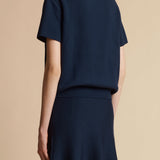 The Gulliame Top in Navy
