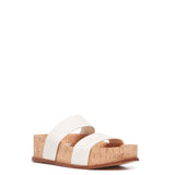 GABRIELA HEARST - Striker Platform Sandal in Cream Leather