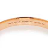 GABRIELA HEARST - Bangle in 18K Rose Gold & Vitreous Brown Enamel