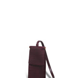 GABRIELA HEARST - Cardi Necklace Bag in Bordeaux Crocodile Leather