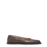 GABRIELA HEARST - Kati Ballerina Flat Shoe in Chocolate Leather