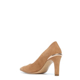 GABRIELA HEARST - Edwina High Heel Stiletto Pump in Dark Camel Suede