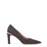 GABRIELA HEARST - Edwina High Heel Stiletto Pump in Chocolate Suede