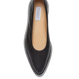 GABRIELA HEARST - Kati Ballerina Flat Shoe in Black Leather