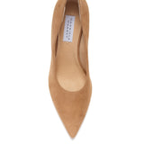 GABRIELA HEARST - Edwina High Heel Stiletto Pump in Dark Camel Suede