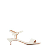 GABRIELA HEARST - Soraya Low Heel Sandal in Cream Leather