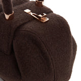 GABRIELA HEARST - Nina Bag in Chocolate Cashmere Felt