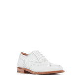 GABRIELA HEARST - Wincap Oxford Shoe in White Leather