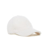 GABRIELA HEARST - Zed Baseball Hat in Ivory Cashmere Boucle