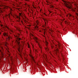 GABRIELA HEARST - Hargreaves Knit Scarf in Scarlet Red Virgin Wool Cashmere Silk