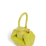 GABRIELA HEARST - Demi Bag in Lime Adamite Snakeskin