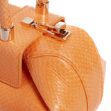 GABRIELA HEARST - Demi Bag in Fluorescent Orange Snakeskin