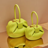 GABRIELA HEARST - Demi Bag in Lime Adamite Nappa Leather