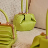 GABRIELA HEARST - Demi Bag in Lime Adamite Snakeskin