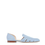 GABRIELA HEARST - Rory Flat Shoe in Stone Blue Suede