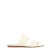 GABRIELA HEARST - Lora Flat Sandal in Cream Nappa Leather