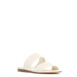 GABRIELA HEARST - Lora Flat Sandal in Cream Nappa Leather