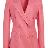 GABRIELA HEARST - Gavin Blazer in Watermelon Silk Virgin Wool