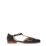 GABRIELA HEARST - Harlow Ballerina Flat Shoe in Black Leather