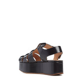 GABRIELA HEARST - Mila Platform Sandal in Black Leather