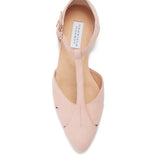 GABRIELA HEARST - Harlow Ballerina Flat Shoe in Blush Suede