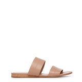 GABRIELA HEARST - Lora Flat Sandal in Dark Camel Nappa Leather