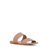 GABRIELA HEARST - Lora Flat Sandal in Dark Camel Nappa Leather