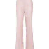 GABRIELA HEARST - Vesta Pant in Blush Virgin Wool and Silk Linen Twill