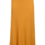 GABRIELA HEARST - Aurora Knit Maxi Skirt in Yellow Merino Wool