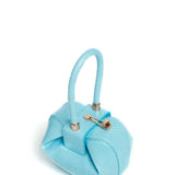 GABRIELA HEARST - Demi Bag in Pale Blue Snakeskin