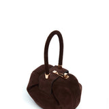 GABRIELA HEARST - Demi Bag in Chocolate Suede