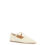 GABRIELA HEARST - Lola Ballerina Flat Shoe in Cream Nappa Leather