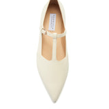 GABRIELA HEARST - Lola Ballerina Flat Shoe in Cream Nappa Leather