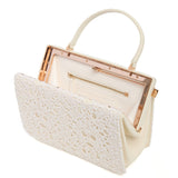 GABRIELA HEARST - Carrington Bag in Ivory Cashmere Lace