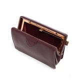 GABRIELA HEARST - Carrington Clutch in Bordeaux Textured Leather