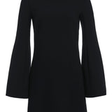 GABRIELA HEARST - Shandon Tunic in Black Double Face Wool Crepe