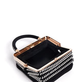 GABRIELA HEARST - Whipstitch Diana Bag in Black Suede