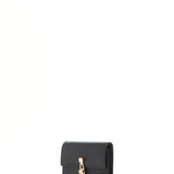 GABRIELA HEARST - Compact Flat Wallet in Black Leather