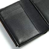 GABRIELA HEARST - Compact Flat Wallet in Black Leather